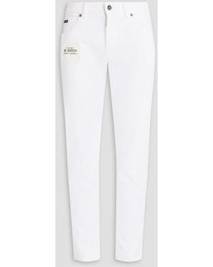 Dolce & Gabbana Skinny-fit Distressed Skinny Jeans - White