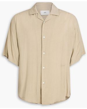 Ami Paris Woven Shirt - Natural