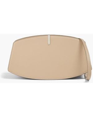 SAVETTE Leather Shoulder Bag - Natural