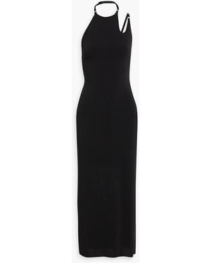 Bec & Bridge Zadie Cutout Stretch-Jersey Maxi Dress - Black