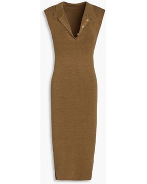 Jacquemus Linen Dress - Brown