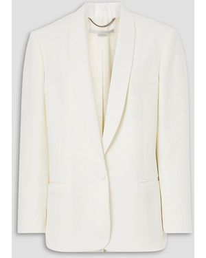Stella McCartney Oversized Wool-Twill Blazer - White