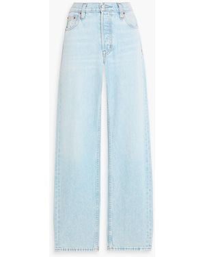 Alex Mill Jane Mid-Rise Straight-Leg Jeans - Blue