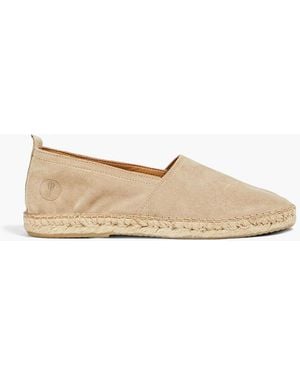 Frescobol Carioca Suede Espadrilles - White