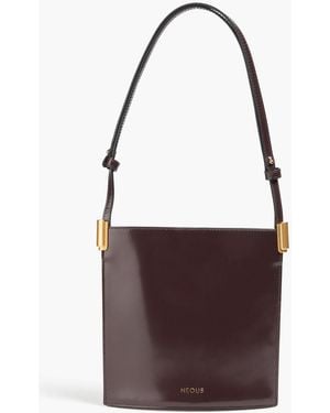 Neous Dorado Leather Shoulder Bag - Purple