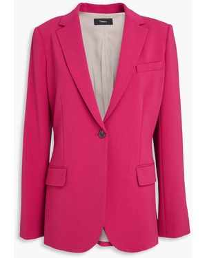 Theory Crepe Blazer - Pink