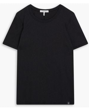 Rag & Bone Cotton And Lyocell-Blend Jersey T-Shirt - Black