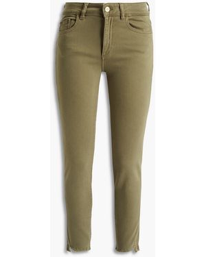 DL1961 Mid-rise Skinny Jeans - Green