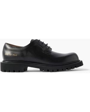 Common Projects Leather Derby Shoes - Black