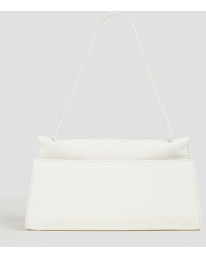 Elleme Papillon lange schultertasche aus narbenleder - Natur