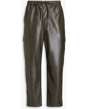 Nanushka Domick Tapered Okobortm Cargo Trousers - Green
