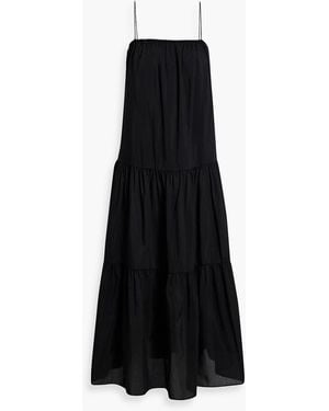 chinese dress ladies Farm Rio Long Sleeve Pleated Maxi Dress main image 0