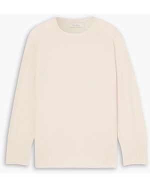 Max Mara Valdai Knitted Jumper - White