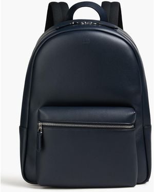 dunhill Hampstead Leather Backpack - Blue