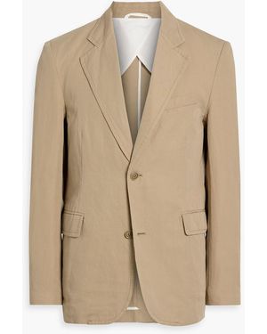 Alex Mill Cooper Cotton And Linen-Blend Twill Blazer - Natural
