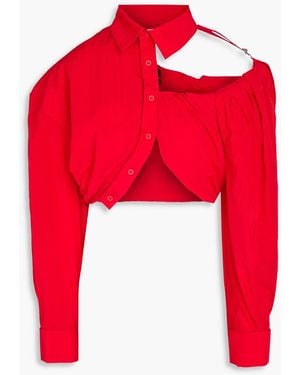 Jacquemus La Chemise Galliga Blouse - Red