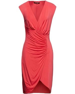 Roberto Cavalli Ruched Stretch-Jersey Dress - Red