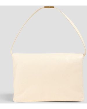 Marni Prisma Leather Shoulder Bag - Natural