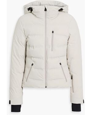 Aztech Mountain Nuke Quilted Down Ski Jacket - White
