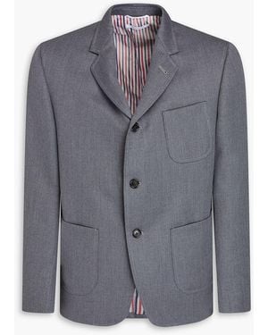Thom Browne Blazer aus woll-twill - Grau