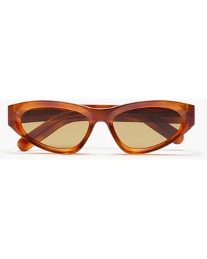 Zimmermann Cat-Eye Acetate Sunglasses - Brown