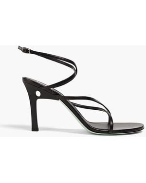 Off-White c/o Virgil Abloh Meteor Leather Sandals - Black
