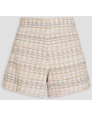 10 Crosby Derek Lam Bouclé-tweed Shorts - Natural
