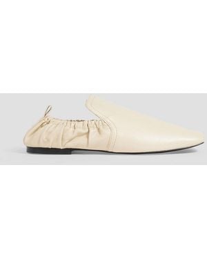 A.Emery Delphine Leather Loafers - White