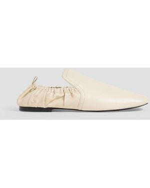 A.Emery Delphine Leather Loafers - White