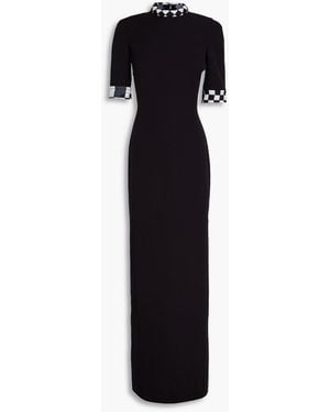 PUCCI Stretch-crepe Maxi Dress - Black