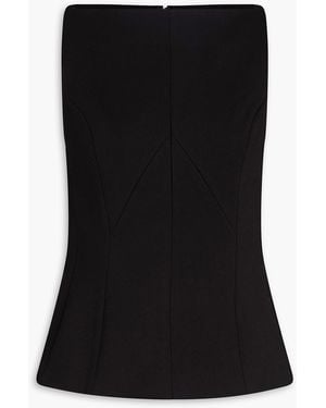Nicholas Stretch-jersey Peplum Top - Black