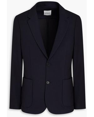 Sandro Jersey Blazer - Blue