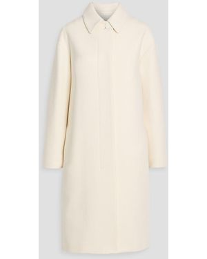 FFORME Jamie Wool-Felt Coat - Natural