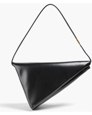 Marni Prisma Leather Shoulder Bag - Black