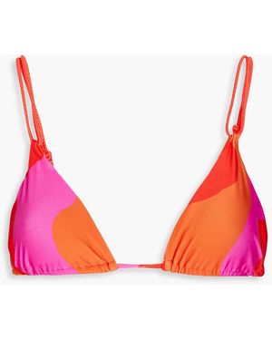 ViX Triangel-bikini-oberteil mit print - Rot