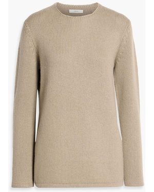 Vince Wool And Cashmere-Blend Sweater - Natural