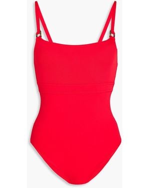 Melissa Odabash Embellished Swimsuit - Red