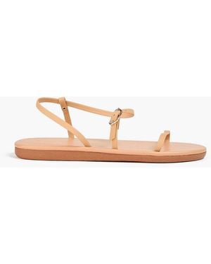 Ancient Greek Sandals Niove Leather Slingback Sandals - Pink