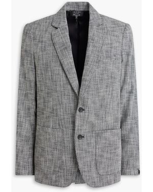 Rag & Bone Butler Cotton-Blend Tweed Blazer - Grey