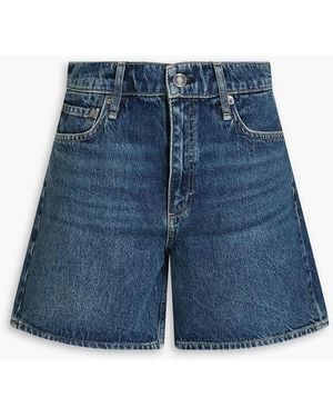 Rag & Bone Kaia Denim Shorts - Blue