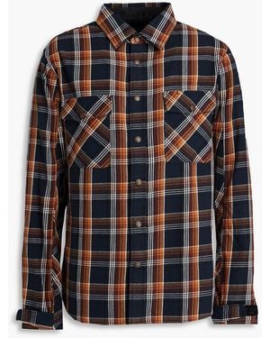 Rag & Bone Jack Checked Cotton-flannel Shirt - Black