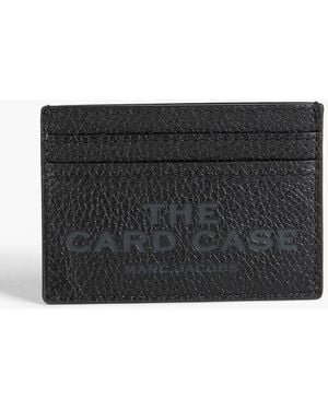 Marc Jacobs Pebbled-Leather Cardholder - Black