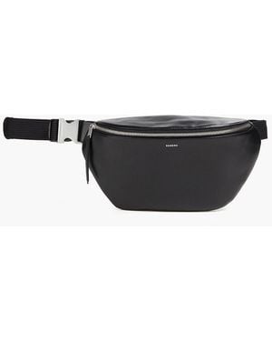 Sandro Gürteltasche aus leder - Schwarz