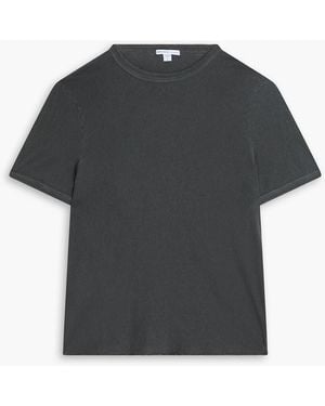 James Perse Cotton-Jersey T-Shirt - Black