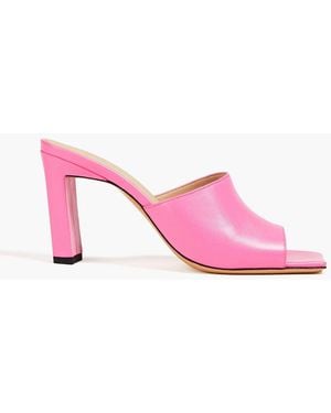 Wandler Nana mules aus leder - Pink
