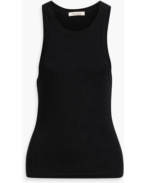 Nili Lotan Shanah Stretch-Jersey Tank - Black
