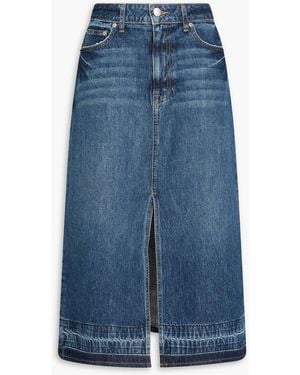 Jonathan Simkhai Denim Midi Skirt - Blue