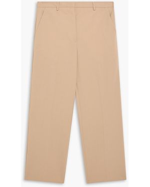 Day Birger et Mikkelsen Cropped Twill Straight-Leg Trousers - Natural