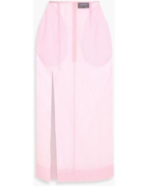Simone Rocha Tulle Midi Skirt - Pink
