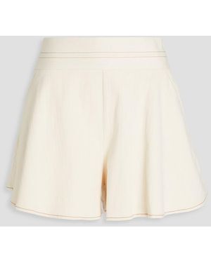 Palmer//Harding Resilient Denim Shorts - Natural
